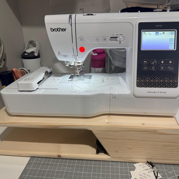 Embroidery / Sewing Machine Riser 22, 24 & 30 Long X 7, 9, 12 or 14 ...