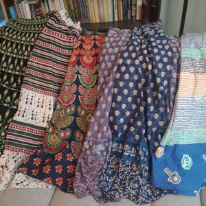 スカート Indian cotton skirt Indian block print cotton skirt | BROWNIE