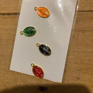 Pendentif Rond Vierge Marie En Argent Massif 925 Rhodié - Garanti Sans Nickel - Neuf Avec étiquettes - Marque Petugons