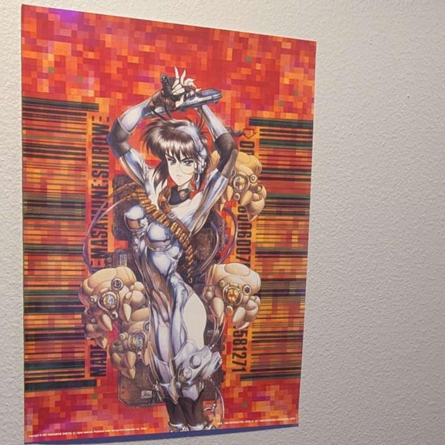 2001 MASAMUNE SHIROW Poster Spain Vintage 21
