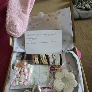 Rachel added a photo of their purchase