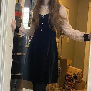 Cottagecore Dress 2 Pc Winter Shirt Skirt Dress Dark - Etsy