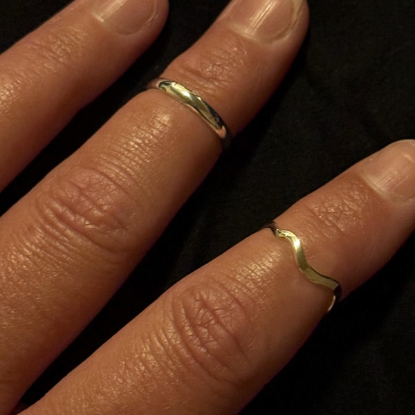 Sterling Silver Handmade Separate Double Knot Ring, Sailor Knot, Love ...