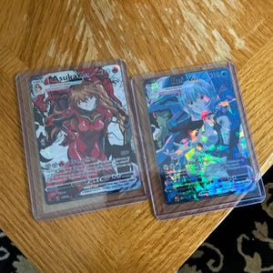 霧島マナ＆綾波レイ＆惣流・アスカ・ラングレー カード アスカ・ラングレーと綾波レイ ポケモンカードバンドル - 新世紀