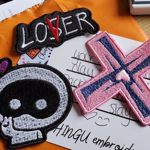Txt Album Inspired Embroidered Patches Iron / Sew on Patches -  Israel