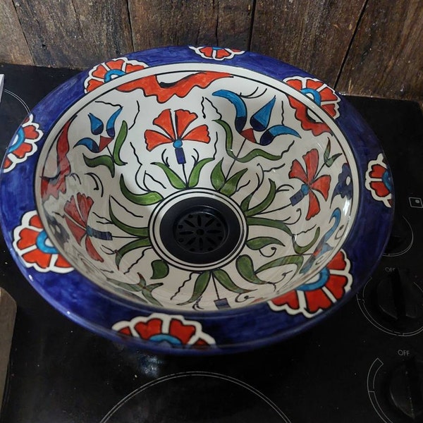 Handmade Moroccan Ceramic Tagine-traditional Pottery Serving Dish