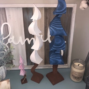 Whimsical Rainbow Trees Set of 3 - Etsy