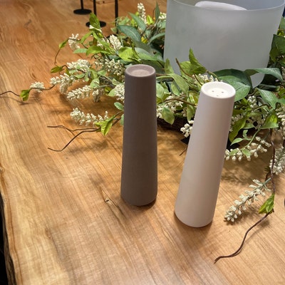 Ceramic Salt and Pepper Shakers, Kitchen Decor, Dining Table ...