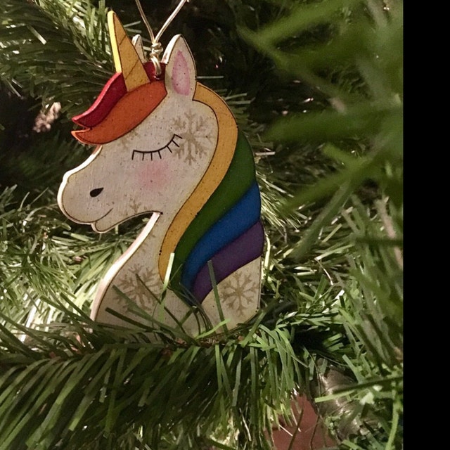 Rainbow Unicorn Personalized Gifts for Kids Unique Christmas Etsy