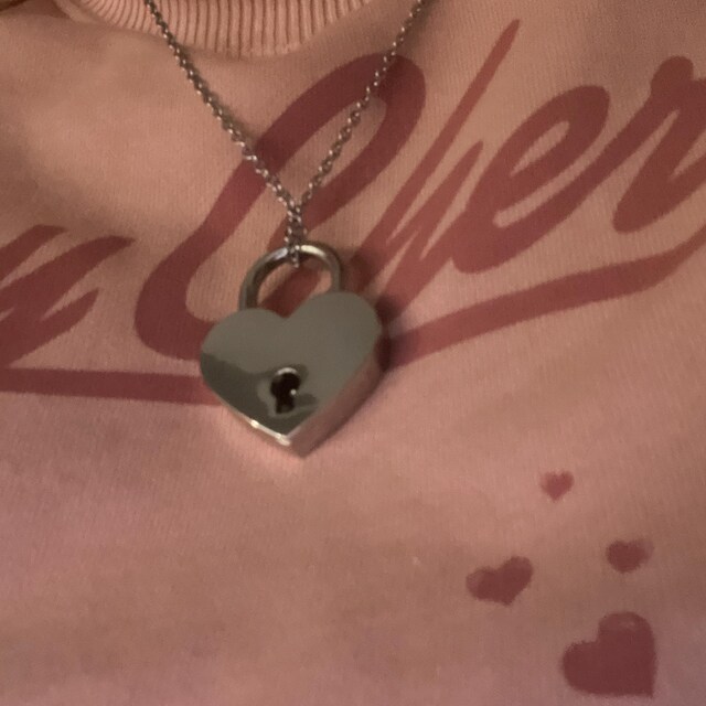 Collana Medaglione A Mezzo Cuore Love Lockets, Personalizzabile, Nuovo Con Etichette - Foto 2
