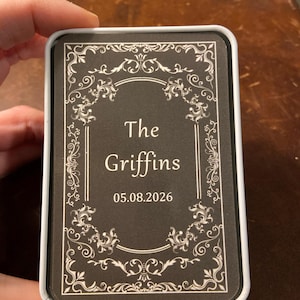 Custom Wedding Guest Book Playing Cards: Unique Keepsake