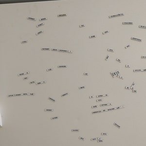 Customized Word Magnets: Personalized Words Expansion Pack - Etsy