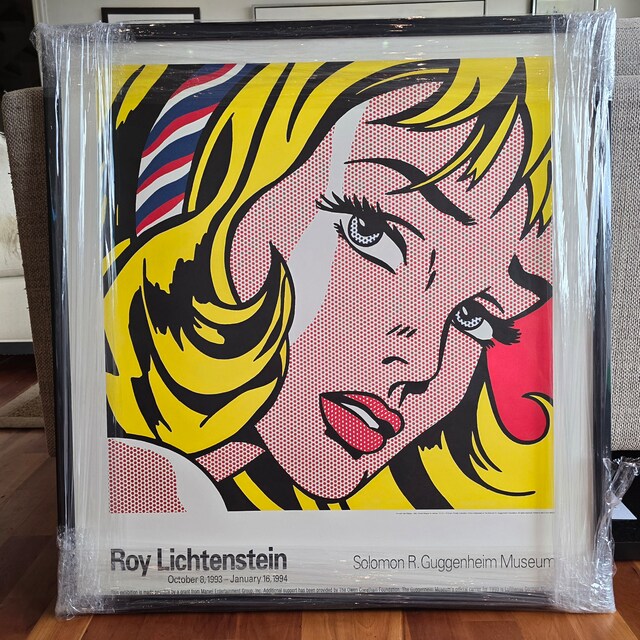 Roy Lichtenstein - Poster Originals Screen Print - Etsy
