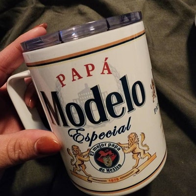 Tazza Personalizzata Per Papà: "Sto Guardando La Formula GP Con Papà" - Mug Divertente In Ceramica 11oz Per Compleanno E Festa Del Papà - 4