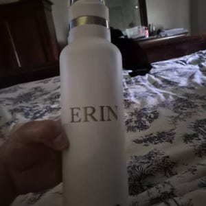Erin added a photo of their purchase