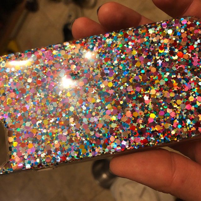 Keyscaper Houston Rockets Confetti Glitter Case - iPhone 15 Pro Max