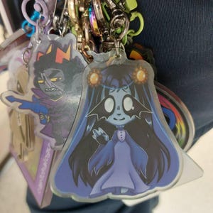 Ruby Gloom Characters - Acrylic Keychain / Charms - Etsy