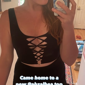 Sarah added a photo of their purchase