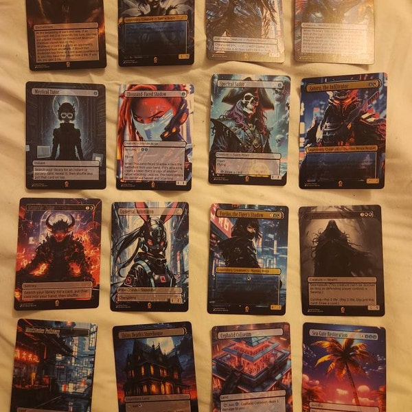 Magic: the Gathering Alternate Art Cards - Etsy