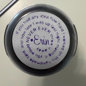 Erin added a photo of their purchase