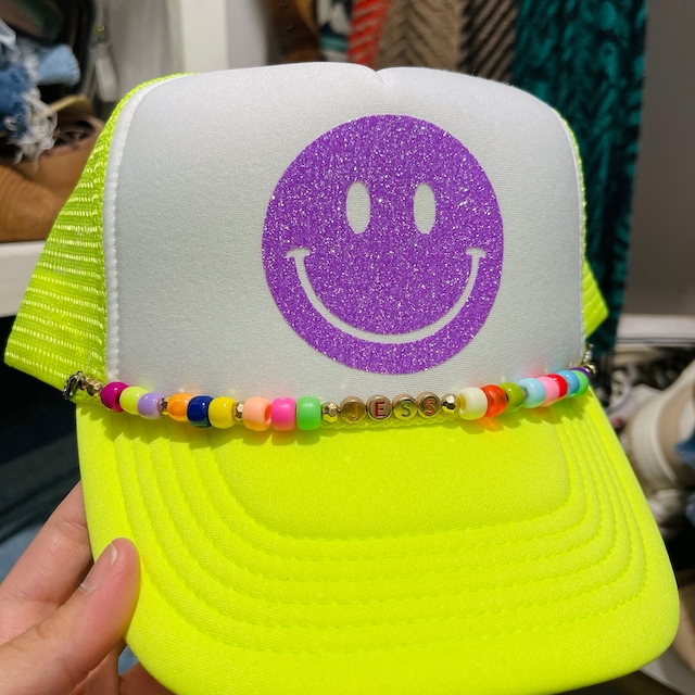 Smiley Face Trucker Hat , Smiley Face Hat Smiley Face Patch Hat, Smiley Face  Hat, Smiley Face, Mothers Day Gift 