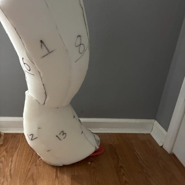 DIGITAL Digitigrade Leg Padding Template for Fursuits & Cosplay - PDF ...
