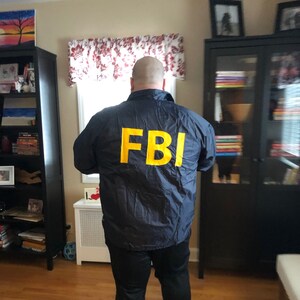 fbi windbreaker jacket