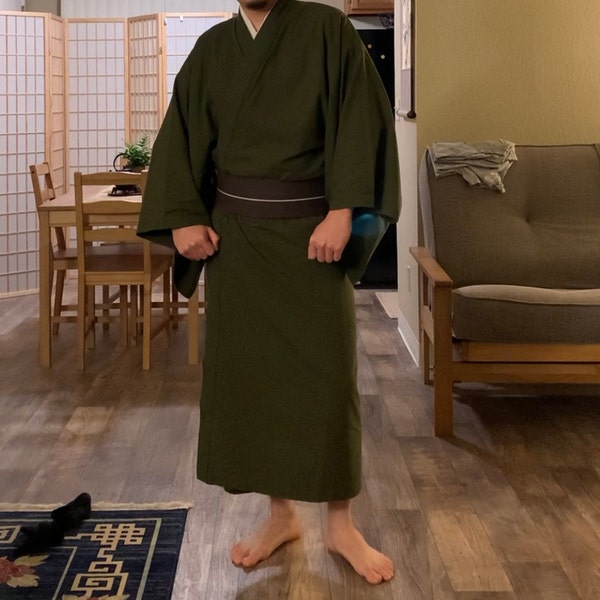 Sombrilla Kimono Dress Blue