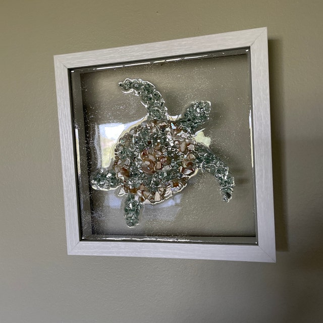 Aqua Turtle Glass Resin Art Kit – Deep South Shelling