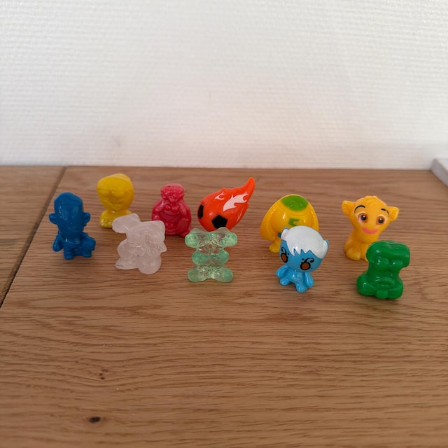Figurine Vintage Les Poubellos – RARE – Blister France – POPY – Années 80