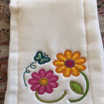 Daisy Flowers Applique Machine Embroidery Digital Design - Etsy