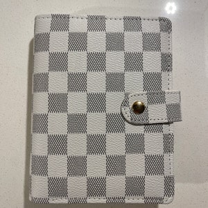 Checkered Budget Binder - MINI - A7 – CDN Girl Cash Stuffer