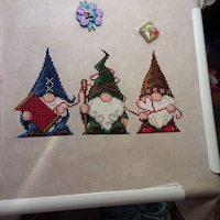 Christmas Cross Stitch Pattern Pdf Gnome Christmas Tree Fairy Elf Pixie ...