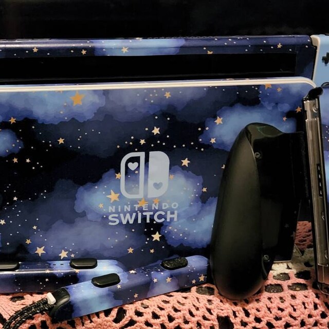 ZOOMHITSKINS Compatible With Switch Skin Cover Blurry...