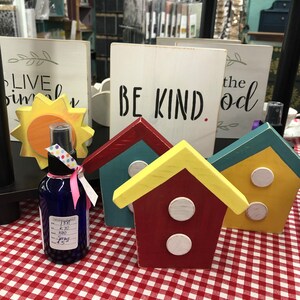 5 Unfinished Wood Flower Cutouts / DIY Spring Decor / - Etsy