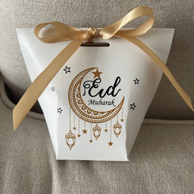 Rsstarxi 24 Stück Eid Mubarak Cupcake Topper – Gold-glitzernd, Mond & Sterne, Für Ramadan & Eid-Partys