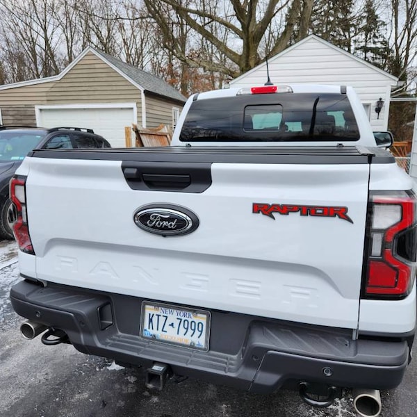 2024-2026 Ford Ranger Raptor Grill Letters Outlines - Vinyl Decals ...
