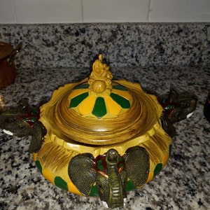 Corona De Ochun OSHUN Crown Tiara Santeria Osha Ifa Orisha