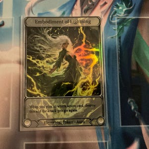 [FaB] 英語版「Embodiment of Lightning」CF その他 FaB Embodiment of Lightning CF FaB] 英語版「Embodiment of