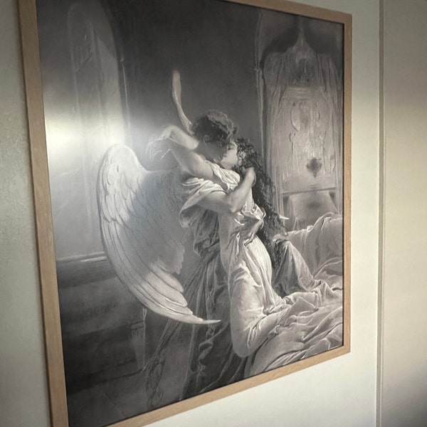 mih-ly-von-zichy-romantic-encounter-1864-canvas-gallery-wrapped-or