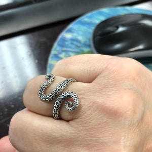 Sterlingsilber 925 HAWAIIISCHE PLUMERIA BLUMEN DESIGN RING 6 MM