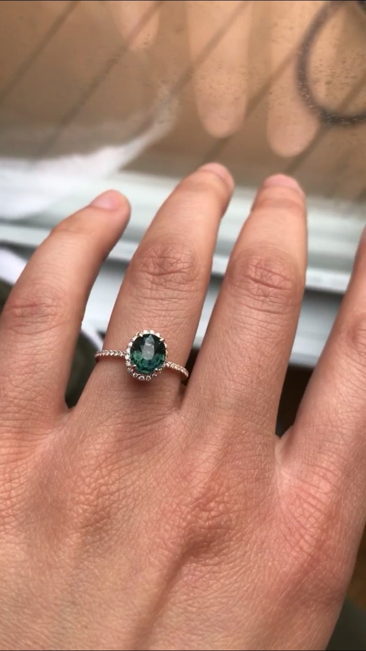 green sapphire engagement rings green sapphire engagement rings