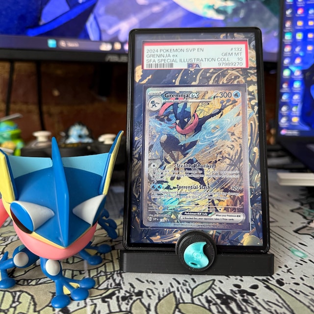 pokemon tcg ash greninja ex trading card box Amazon.com: Pokemon TCG Greninja EX & Kingdra EX Special Collection Box main image 0