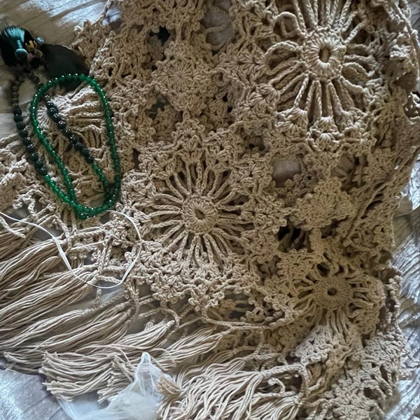 burnt orange shawl for wedding