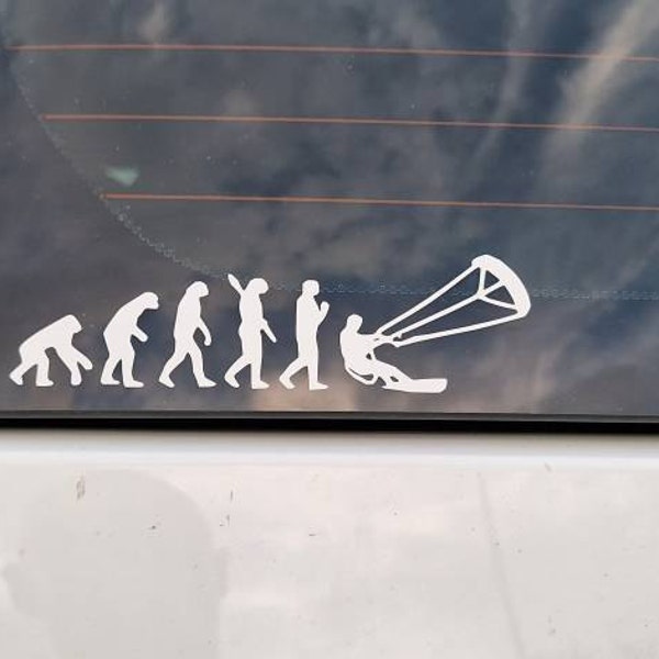 Jet Ski Evolution Sticker. Car Vinyl Decal. Durable, Scratchproof ...