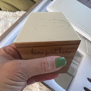 Monet added a photo of their purchase