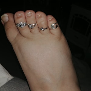 Custom Birthstone Toe Ring Sterling Silver Swarovski Crystal - Etsy