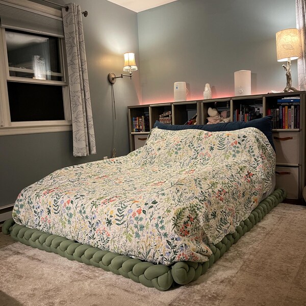 Play Mat Futon French Futon Kids Floor Sofa Velvet Cushion - Etsy