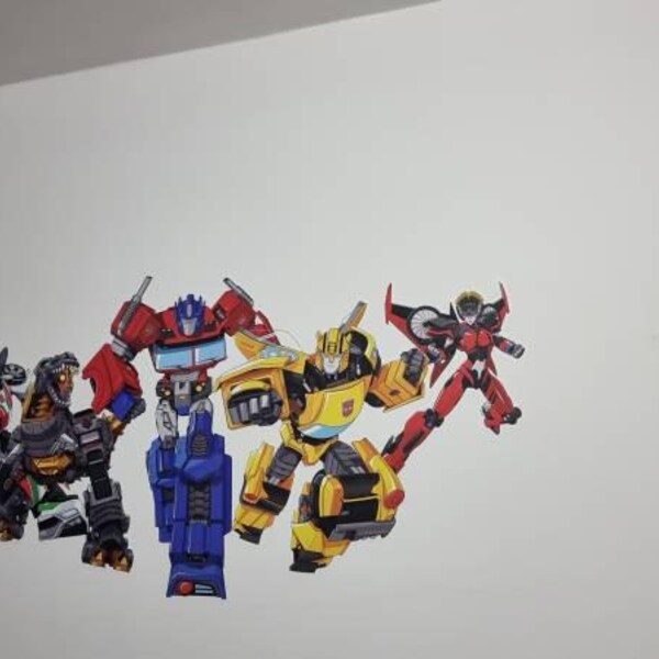 Transformers Autobots Group Wall Sticker Decal Art Vinyl Mural Kids ...