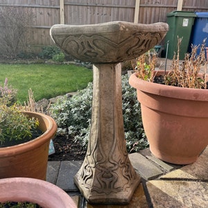 Large Stone Garden Toadstool Mushroom Ornament – 2-Piece Concrete Fairy Decor 2 thumbnail image